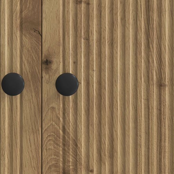 Служебен шкаф Дъб артизан 66 x 34,5 x 90 см Инженерна дървесина