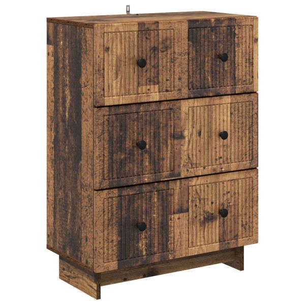 Чекмеджетен шкаф Старо дърво 66 x 34,5 x 90 см