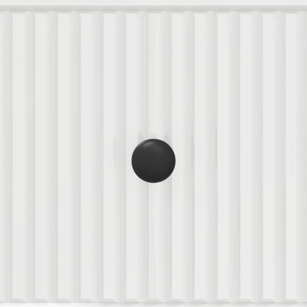 Чекмеджетен шкаф Бял гланц 33 x 34,5 x 90 см