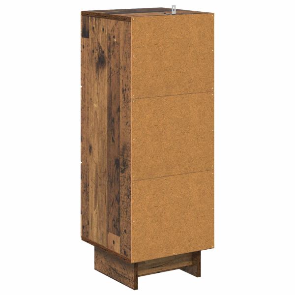 Чекмеджетен шкаф Старо дърво 33 x 34,5 x 90 см