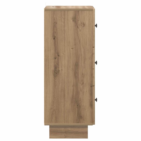 Чекмеджетен шкаф Дъб артизан 33 x 34,5 x 90 см