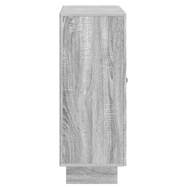 Служебен шкаф Сива сонома 66 x 34,5 x 90 см Инженерна дървесина