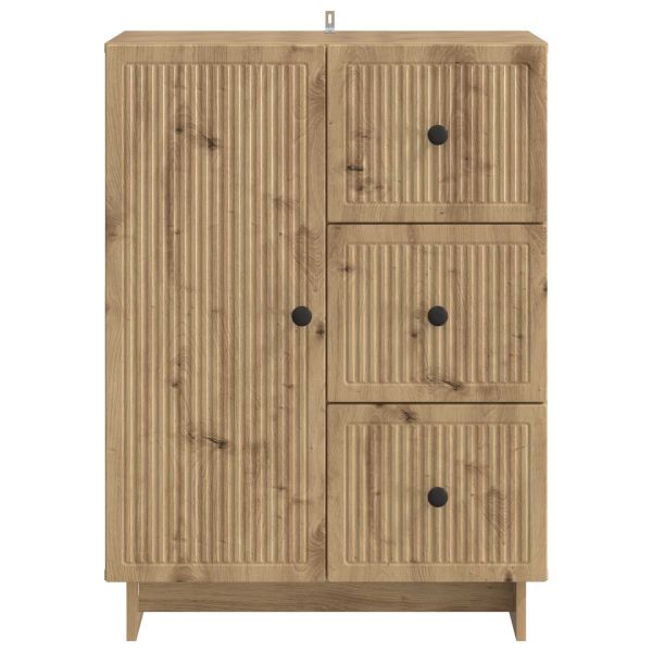 Служебен шкаф Дъб артизан 66 x 34,5 x 90 см Инженерна дървесина