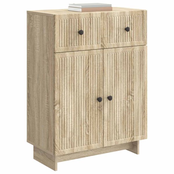 Служебен шкаф Дъб сонома 66 x 34,5 x 90 см Инженерна дървесина