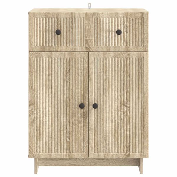 Служебен шкаф Дъб сонома 66 x 34,5 x 90 см Инженерна дървесина