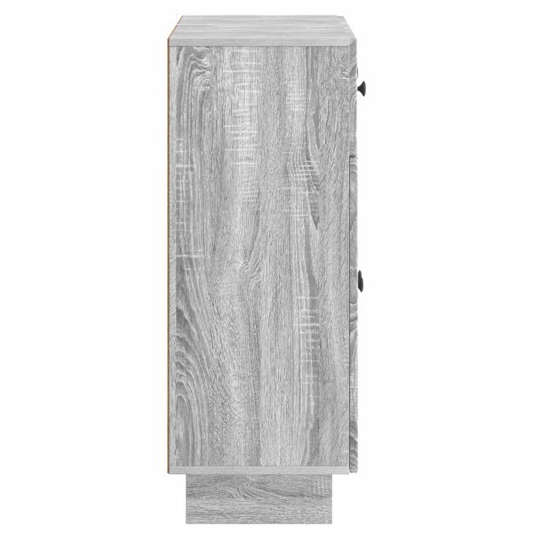 Служебен шкаф Сива сонома 66 x 34,5 x 90 см Инженерна дървесина