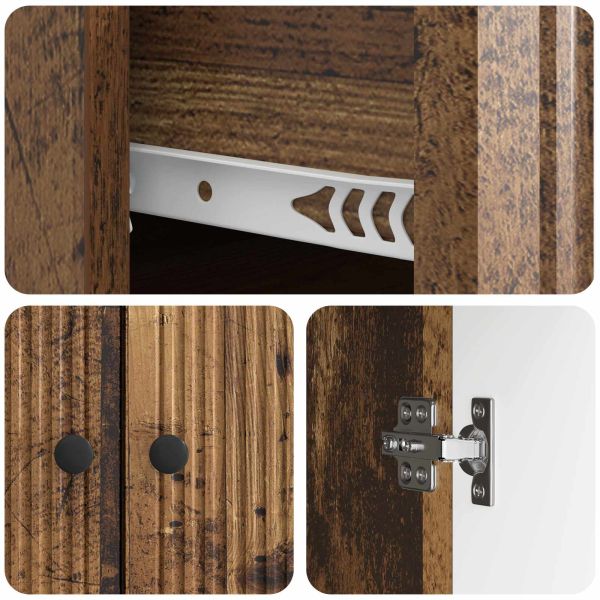 Служебен шкаф Старо дърво 66 x 34,5 x 90 см Инженерна дървесина