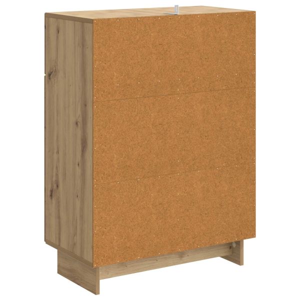 Служебен шкаф Дъб артизан 66 x 34,5 x 90 см Инженерна дървесина