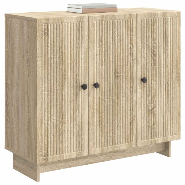 Служебен шкаф Дъб сонома 89 x 34,5 x 80 см Инженерна дървесина