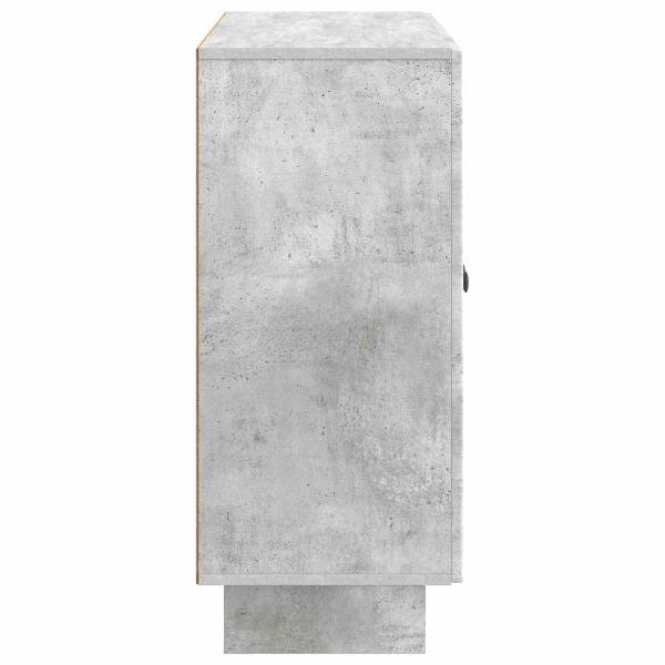 Служебен шкаф Бетонно сиво 89 x 34,5 x 80 см