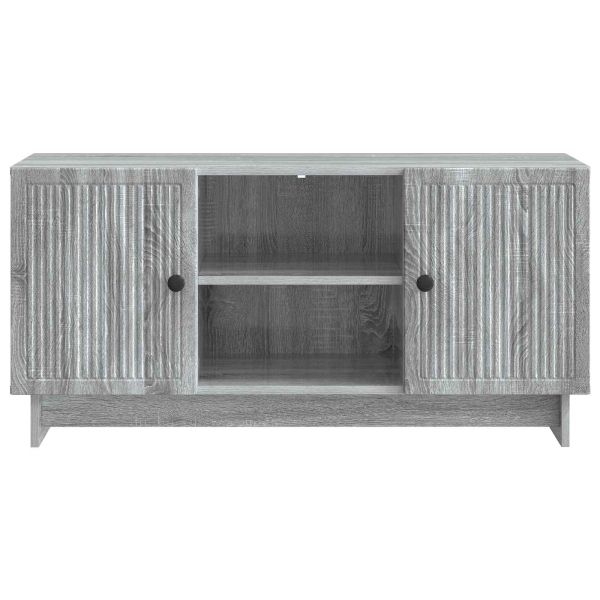 ТВ шкаф Сив Сонома 102 x 34,5 x 50 см Инженерно дърво