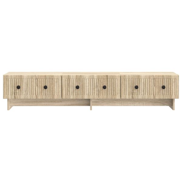 ТВ шкаф Дъб сонома 147 x 34,5 x 30 см Инженерна дървесина