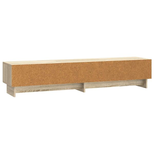ТВ шкаф Дъб сонома 147 x 34,5 x 30 см Инженерна дървесина