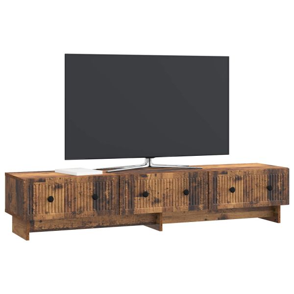 ТВ шкаф Старо дърво 147 x 34,5 x 30 см Инженерна дървесина