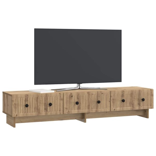 ТВ шкаф Дъб артизан 147 x 34,5 x 30 см Инженерна дървесина