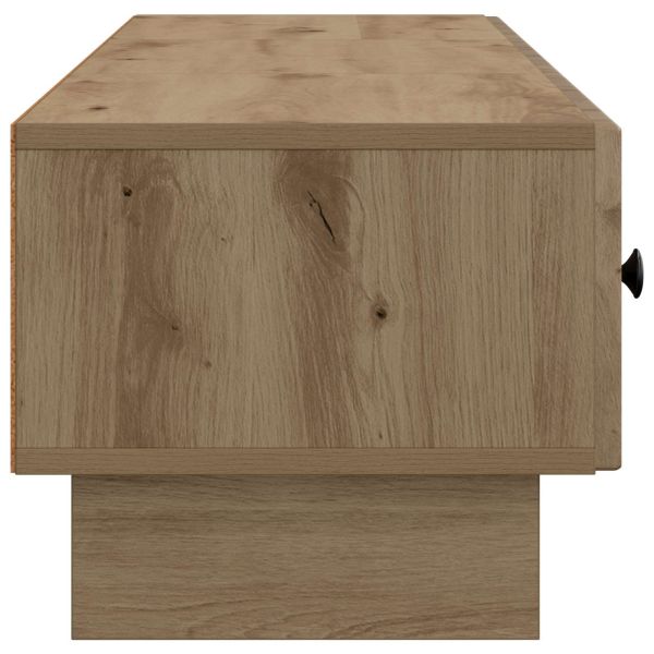 ТВ шкаф Дъб артизан 147 x 34,5 x 30 см Инженерна дървесина
