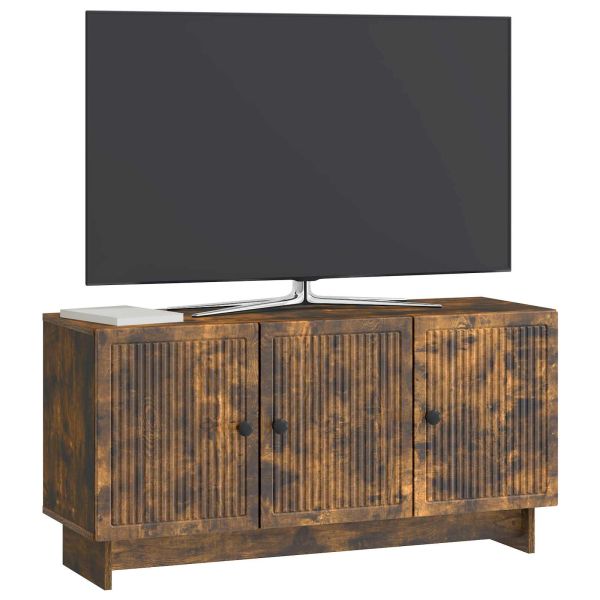 ТВ шкаф Опушен дъб 99 x 34,5 x 50 см Инженерна дървесина