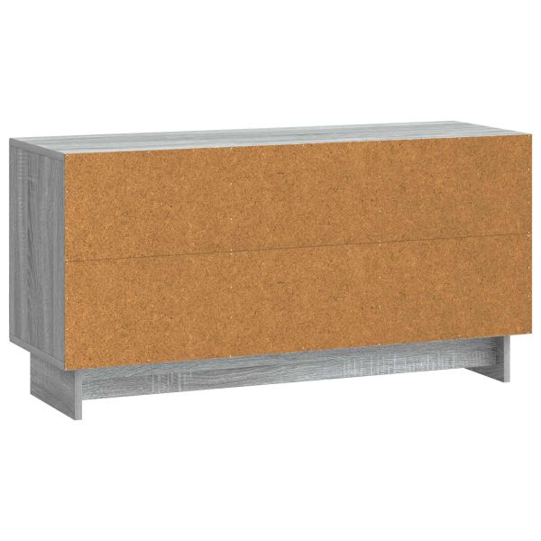 ТВ шкаф Сива сонома 99 x 34,5 x 50 см Инженерна дървесина