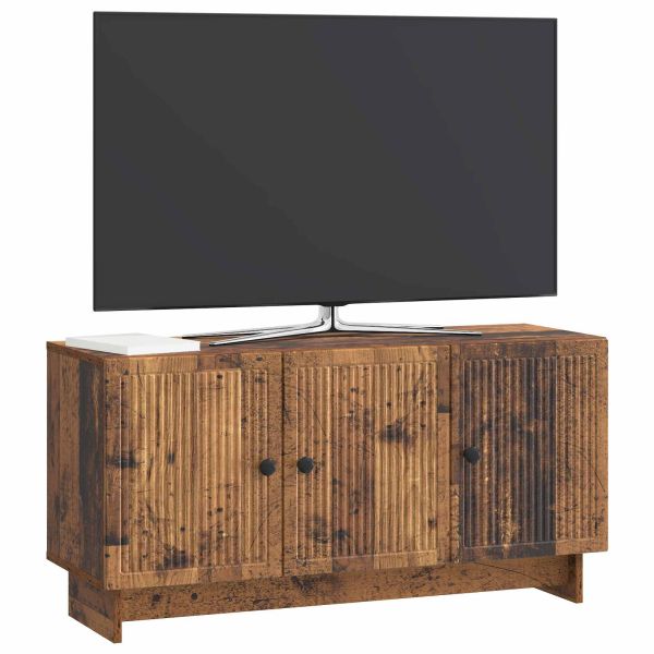 ТВ шкаф Старо дърво 99 x 34,5 x 50 см Инженерна дървесина