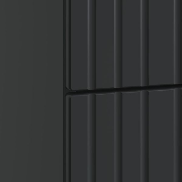 Нощен шкаф Черно 43x 41 x 66,5 см Инженерна дървесина