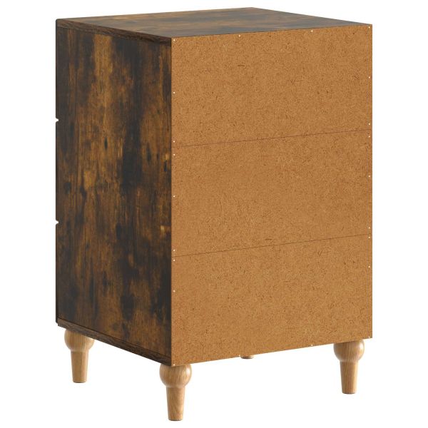 Нощен шкаф Опушен дъб 43x 41 x 66,5 см Инженерна дървесина