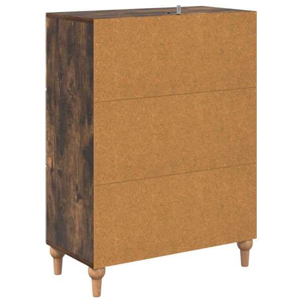 Чекмеджетен шкаф Опушен дъб 66 x 34,5 x 90 см