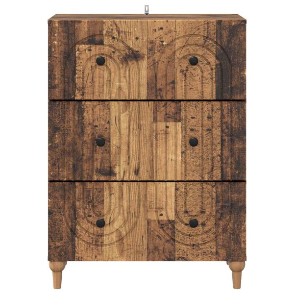 Чекмеджетен шкаф Старо дърво 66 x 34,5 x 90 см