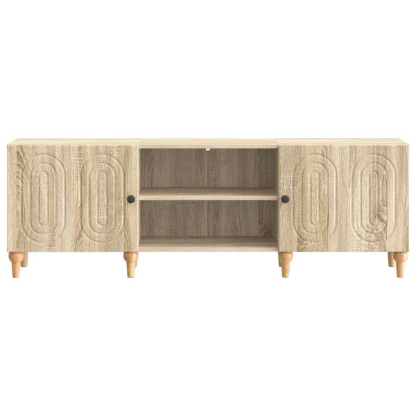 ТВ шкаф Дъб сонома 150 x 31 x 50 см Инженерна дървесина