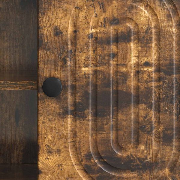 ТВ шкаф Опушен дъб 150 x 31 x 50 см Инженерна дървесина