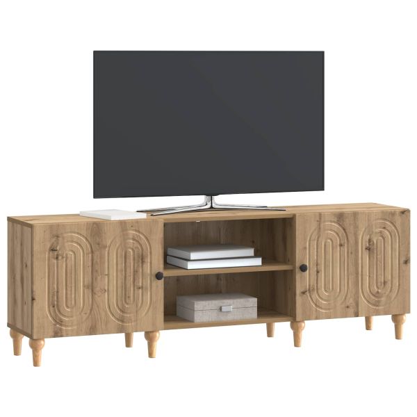 ТВ шкаф Дъб артизан 150 x 31 x 50 см Инженерна дървесина