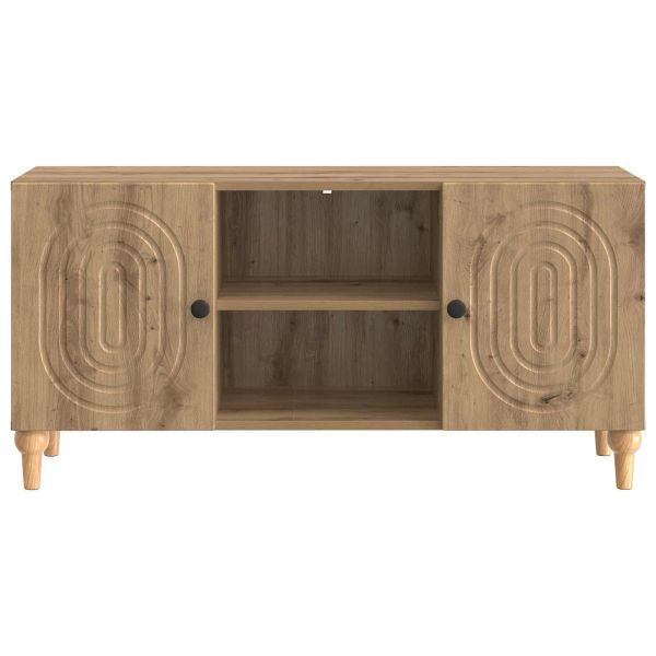 ТВ шкаф Дъб артизан 102 x 34,5 x 50 см Инженерна дървесина
