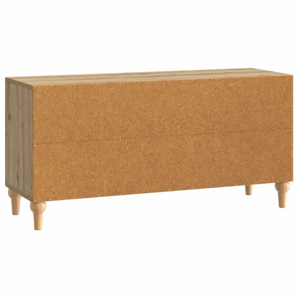 ТВ шкаф Дъб артизан 102 x 34,5 x 50 см Инженерна дървесина