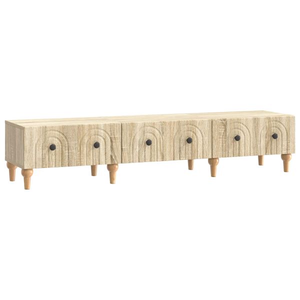 ТВ шкаф Дъб сонома 147 x 34,5 x 30 см Инженерна дървесина