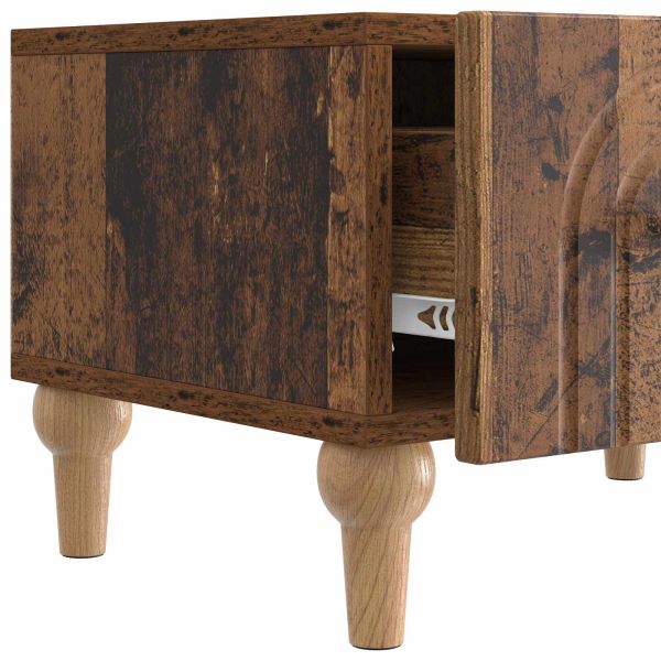 ТВ шкаф Старо дърво 147 x 34,5 x 30 см Инженерна дървесина