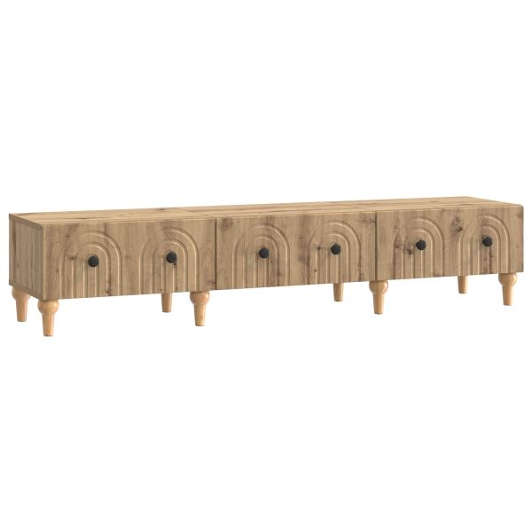 ТВ шкаф Дъб артизан 147 x 34,5 x 30 см Инженерна дървесина