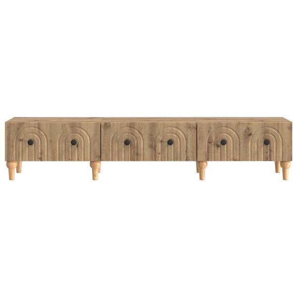 ТВ шкаф Дъб артизан 147 x 34,5 x 30 см Инженерна дървесина