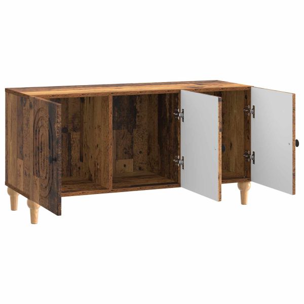 ТВ шкаф Старо дърво 99 x 34,5 x 50 см Инженерна дървесина