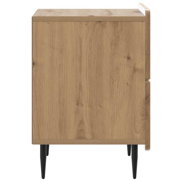 Нощен шкаф с чекмедже 2 pcs Дъб артизан 43 x 34,5 x 49,5 см