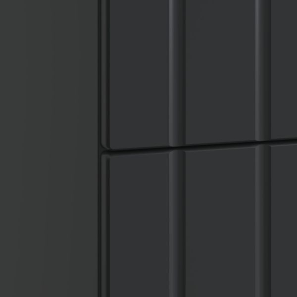 Нощен шкаф Черно 62 x 34,5 x 49,5 см Инженерна дървесина
