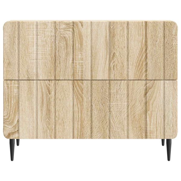 Нощен шкаф Дъб сонома 62 x 34,5 x 49,5 см Инженерна дървесина