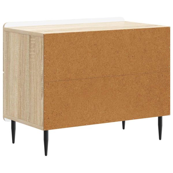 Нощен шкаф Дъб сонома 62 x 34,5 x 49,5 см Инженерна дървесина