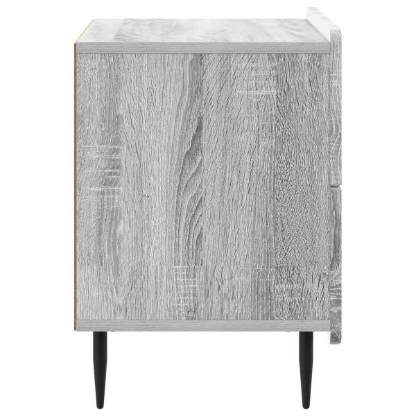 Нощен шкаф Сива сонома 62 x 34,5 x 49,5 см Инженерна дървесина