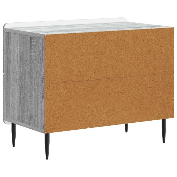 Нощен шкаф Сива сонома 62 x 34,5 x 49,5 см Инженерна дървесина