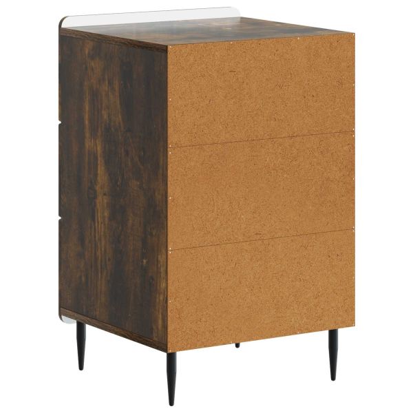 Нощен шкаф Опушен дъб 43x 41 x 68 см Инженерна дървесина