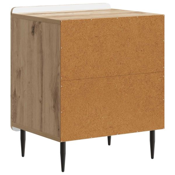 Нощен шкаф 2 pcs Дъб артизан 43 x 34,5 x 52 см