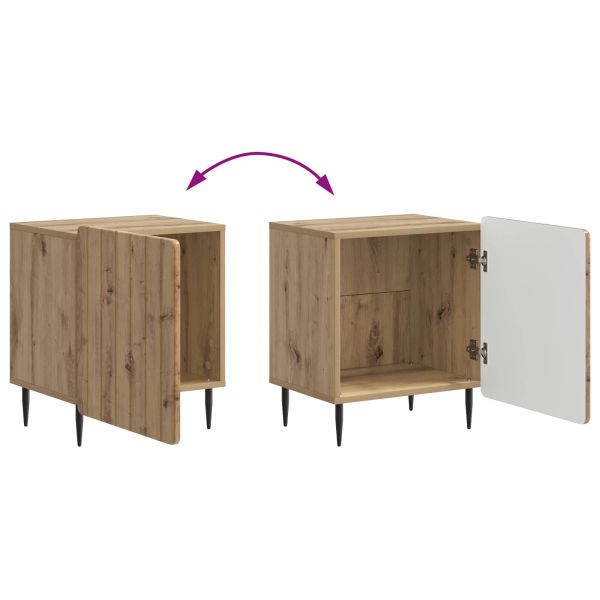 Нощен шкаф 2 pcs Дъб артизан 43 x 34,5 x 52 см