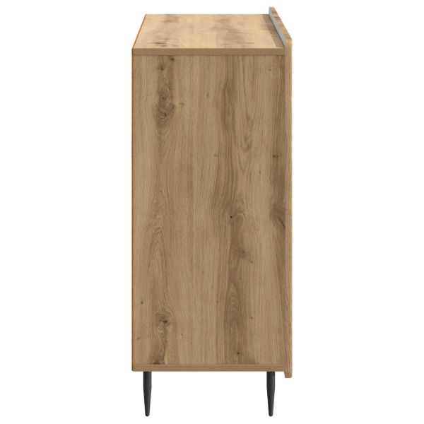 Служебен шкаф Дъб артизан 89 x 34,5 x 82 см Инженерна дървесина