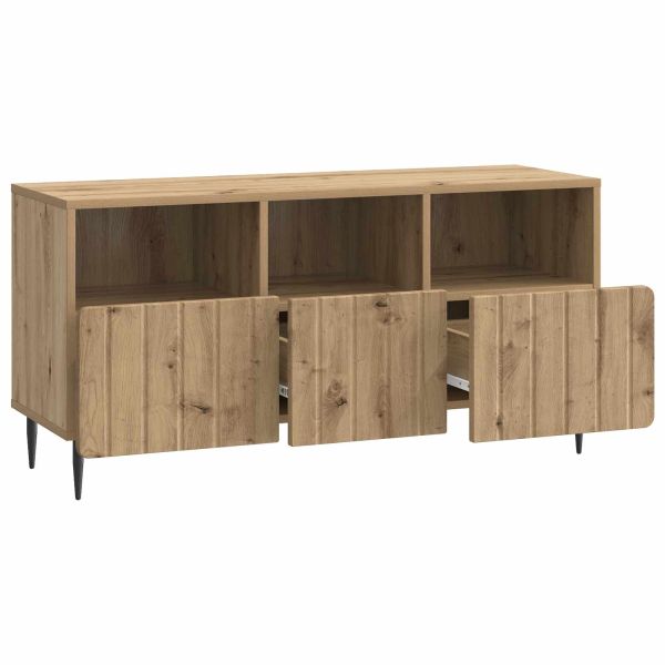 ТВ шкаф Дъб артизан 102 x 34,5 x 50 см Инженерна дървесина