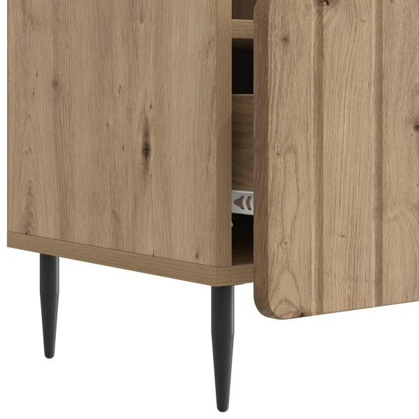 ТВ шкаф Дъб артизан 102 x 34,5 x 50 см Инженерна дървесина