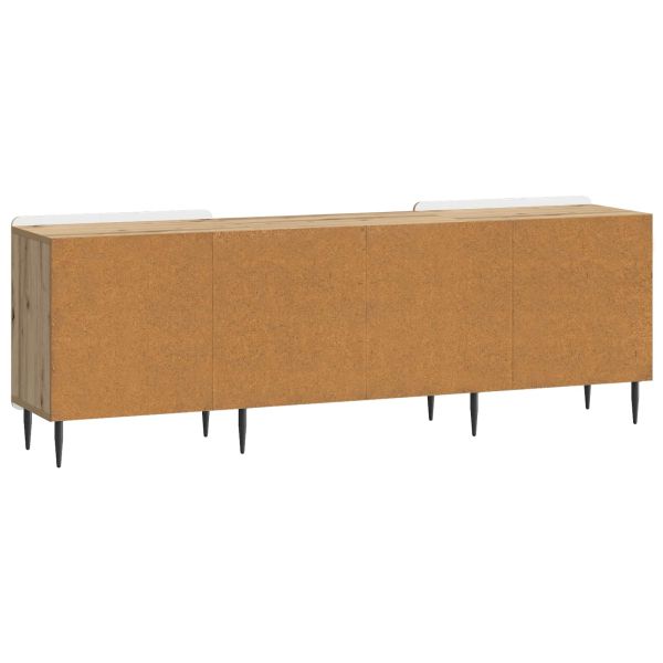 ТВ шкаф Дъб артизан 150 x 31 x 52 см Инженерна дървесина